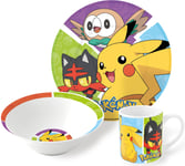 Stor - 3-Piece Ceramic Gift Set - Pokémon (36965)