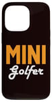 Coque pour iPhone 13 Pro Mini golfeur