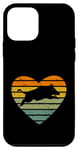 iPhone 12 mini I Love Wild Boars Retro Heart Hunter Boar Case