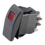 CARLING Bryter on-off-on - 2pol - LED 12V - 20A