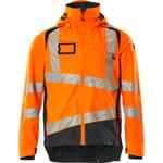 SKALJAKKE,L,HI-VIS ORANGE/MØRK