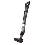 Hoover Cordless Stick Vacuum Cleaner, HFX with Anti-Twist Bar to Prevent Hair Wrap, Powerful 30 mins run-time, Corner Genie to Clean Floor Edges & Tight Spaces, LED Lights, Black & Pink [HFX10H]