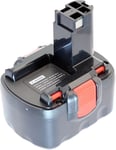 Kompatibelt med BOSCH GDS 12V, 12V, 3000 mAh