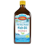 Carlson Labs Kid's The Very Finest Fish Oil 800mg Omega-3s  500ml Lemon Flavour