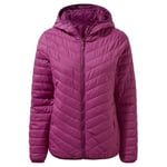 Craghoppers Womens/Ladies Compresslite V Hooded Padded Jacket - 10 UK