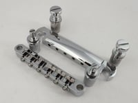 CHROME TUNE-O-MATIC BRIDGE & STOP TAIL BAR  for Electric Guitars LP or SG Styles