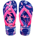 Havaianas Kids Fantasy Flip-Flop, Marine Blue, 13 UK Child