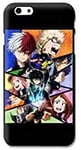 Coque pour iphone 7 / 8 / SE (2020) Manga My Hero Academia Noir