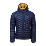 ALTUS Homme Denali Doudoune, Bleu marine/Moutarde, L EU