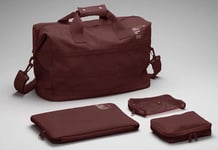 Unit Portables Overnight Duffelbag 15 Laptop Bag Burgunderrød