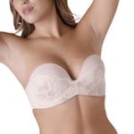 Wonderbra BH Refined Glamour Ultimate Strapless Bra Beige E 85 Dam