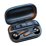 QT81 True Wireless Bluetooth Headset Bluetooth 5.1 Touch Control sisäänrakennettu mikrofoni 1200mah latauskotelolla ja kolmen näytön digitaalisen näytön tuki USB