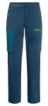 Jack Wolfskin GLASTAL Zip Away Pants Men, Dark Sea, 58