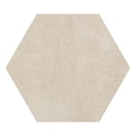 Milano City Esagono, Beige 10x10 Flis