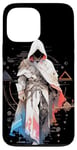 iPhone 13 Pro Max Epic Cyber Assassin White Robe - Gamer Outfit for Gamers Case