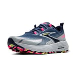 Brooks Femme Cascadia 18 Sneaker, Oceana Pearl Blue Pink, 39 EU