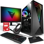 Vibox VII-2 PC Gamer - 27"" 144Hz Écran Pack Incurvé - Intel i7 12700F Processeur 4.9GHz - Nvidia RTX 3070 Ti 8Go Carte Graphique - 32Go RAM - 480Go SSD - 2To Disque Dur - Windows 11 - WiFi