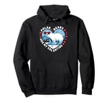 Polar Bears Are My Valentine Cute Polar Bear Valentines Day Pullover Hoodie