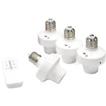 TéLéCommande Douille de LumièRe E27 Adaptateur de Douille D'Ampoule ZigBee Smart Light Holder WIFI Intelligent Voice Light Socket