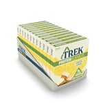 JC's Trek High Protein Flapjack Smooth Lemon - Gluten Free - Plant Based - Vegan Snack - 50g x 36 bars