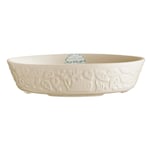 Mason Cash In The Forest Oval Baker Tray 28cm Cream Stoneware 2999.353