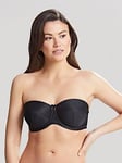 Panache Evie Strapless Bra - Black, Black, Size 30E, Women