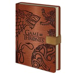 Pyramid Game Of Thrones (sigils) A5 Premium Notebook