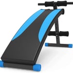 GANE Banc de Musculation réglables Multifonctionnel, Planche d'Assise Courbée Gymnase Complet du Corps ， Planche Abdominale Abdominale Multifonctionnelle d'Abdomen Sit-ups