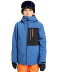 Quiksilver Snow Jacket Side HIT Solid Jacket Boy's Blue 4-5Y