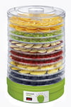 Concept XXL 12 Tray Food Dehydrator Dryer Preserver 32cm Temp Adjust Dishwasher Safe