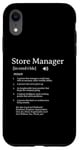 iPhone XR Store Manager Definition Employee Appreciation Case