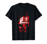 The Amityville Horror Halloween Distressed Skull Vintage T-Shirt