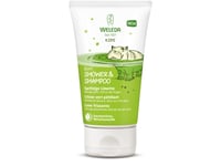 Weleda Kids 2In1 Shower & Shampoo, 150 Ml, 2-I-1 Schampo Och Duschkräm, För Hemmabruk, Barn, Alla Hår, Svart, Blond, Kastanjebrunt, Röd