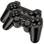 Pack de double manettes noir PS3