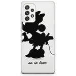 ERT GROUP Coque de téléphone Portable pour Samsung A33 5G Original et sous Licence Officielle Disney Motif Minnie 002 Parfaitement adapté à la Forme du téléphone Portable, partiel imprimé