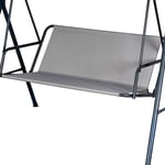 Housse De Siège De Jardin 900d Pour Chaise À Bascule, Housse De Rechange Pour Balancelle Hollywoodienne, Housse De Siège Pour Balancelle De Jardin, Housse Pour Chaise De Jardin, Gris - 138 Cm