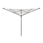 Addis 50m 4 Arm Rotary Washing Line Silver