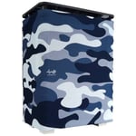 Housse/Cover pour Boitier PC In Win Alice, CamoBlue _ ALICECOVER-CAMO-BLUE