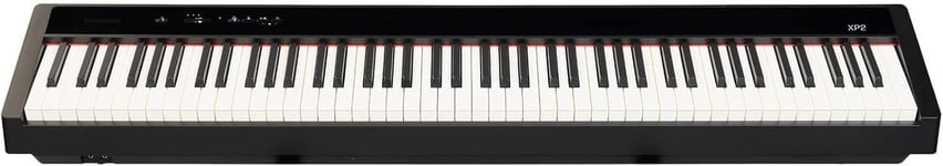 Xp2 Piano Numérique Portable Bluetooth Noir-Clavier Toucher Lourd Réaliste 88 Touches-189 Polyphonies, 12 Sonorités-Piano Idéal Pour Débuter Et Se Perfectionner