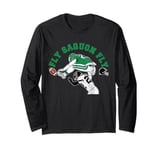 Fly Saquon Fly Eagles Barkley The Reverse Hurdle 2024 Long Sleeve T-Shirt