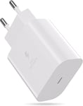 Chargeur Rapide pour Samsung, 25W USB C Chargeur pour iPhone 15 14 15 Pro Max 13 12 11 XR XS, iPad, PD 3.0 Power Adapter Plug Charger Adaptateur Chargeur pour Galaxy S24 S23 S22 S21 A54 A34