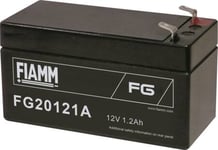 Fiamm Blyackumulator 12V/1.2Ah. Med Spadsko 4.75Mm/Faston 187 - (Lxwxh) 97X43x52mm