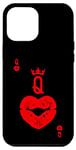 iPhone 15 Plus Queen Of Hearts Card Valentine Lips. Valentine Kisses Case