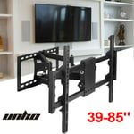 Large TV Wall Mount Bracket Horizontal Sliding fr Samsung 50 55 65 75 80 85 Inch