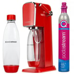 SodaStream Art Red Yksi pullo