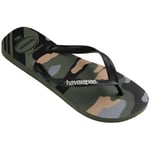 Havaianas Top Camo Steel Grön Mönstrad Strl 41/42 Herr