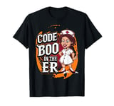 Code Boo In The Er Crew Ghost Boo-jee Nurse Halloween T-Shirt