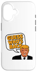 Coque pour iPhone 16 The Comeback Commander : l'inauguration de Donald Trump