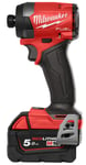 Visseuse à chocs HEX 1/4'' 18V FUEL M18 FID3-502X + 2 batteries 5Ah + chargeur + HD BOX - MILWAUKEE TOOL - 4933479865