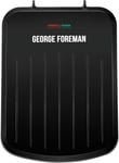 George Foreman Small Electric Fit Grill [Non stick, Healthy, Griddle, Toastie, 